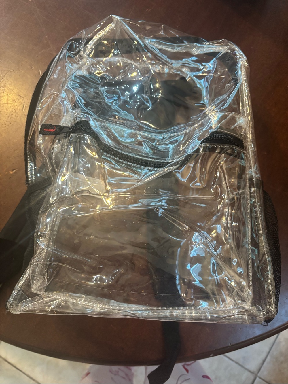 Amazon Clear backpack